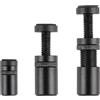 Duluok Supporto Scheda Grafica Gpu Staffa di supporto GPU Supporto Scheda Video Supporto Scheda Grafica Verticale Regolabile Alluminio In Altezza Base Magnetica Compatibile Con Vari Case Pc(26mm-50mm,Nero)