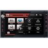 YZKONG Auto Radio con Wireless CarPlay Android Auto per Vw Golf Polo Mk3 4 Sharan Jetta Mk4 Passat B5 Mk5 T4 IV Bora 1998-2006 Lettore Stereo Radio Touchscreen/BT/RDS/FM/AM/Mirror Link