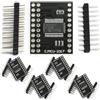 GERUI 5 pezzi MCP23017 Serial Interface I2C Bidirectional 16 bit I/O Expander Pin 10 MHz Serial Interface Module
