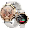 TOZO S8 Smartwatch Uomo Donna con 1.32 AMOLED Schermo Risoluzione 466x466 PPI Orologio con Bluetooth Chiamata e Messaggio Multipla Funzione di Salute e Vida 100+ Modalità Sportive Oro Rosa