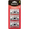 Sony Micro cassette 3MC60 Audio cassette 3 pezzo(i)