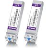 REDLUX Modulo monomodale 10G SFP+ LR, 1310nm, 10GBase-LR Compatibile con Cisco SFP-10G-LR, Meraki MA-SFP-10GB-LR, Ubiquiti, Mikrotik, Fortinet, 10KM, 2Pacs