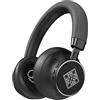 TELEFUNKEN ARCO ONE - Cuffie Bluetooth Over-Ear ANC, multipoint, batteria 30 h (22 h ANC), driver 40 mm, 32 Ω, AUX/3,5 mm e USB-C, IPX3, 220 g, imbottitura intercambiabile
