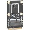 Cuifati Mini PCI-E Adapter M.2 NGFF a Mini PCI-E Adapter Card Wireless WLAN Card per M.2 WiFi Bluetooth per AX200 9260 8265 8260