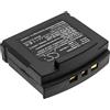 TECHTEK Batteria 350mAh compatibile con [STEREOMAN] 0000/9128, 0001/9128, ISI V2, per [Sonumaxx] 2.4 PR Receiver, 2.4 range, per [Unisar] DH900 TV Listening, per [TechniSat] Stereo ISI 2, STEREOM FBA