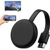 coalwop Wireless HDMI Dongle 2.4/5GHz Miracast HDMI Dongle 1080P HD Wireless Display Adapter Compatibile con Android/i-OS/Supporta Airplay/DLNA/Smartphone