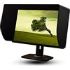 iLooker 23E 23&24 inch Ultr-Slim Frame LCD LED Video Monitor Hood Sunshade Sunhood for dell HP Viewsonic Philips Samsung LG EIZO NEC ASUS Acer BENQ AOC Lenovo, Fits Monitor Frame Width 530-550mm