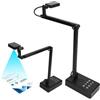 Docooler 16MP USB Documenti Camera con Microfono Auto Focus 4K Webcam con Braccio Flessibile per Apprendimento Online Insegnamento Remoto Conferenze Web Demo Live