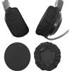 JRSHIRLEYLTD 2 x cuscinetti per auricolari, copriauricolari riutilizzabili, lavabili ed elastici, adatti per cuffie da 9 a 10,5 cm (9-10,5 cm)