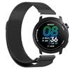 GIOPUEY 22mm Cinturini Compatibile con COROS Pace PRO/Pace 3/Apex PRO/2 Pro/46MM, Cinturino in Acciaio Inossidabile Intrecciato [Magnetico] - Black