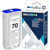 LCL 70 C9458A 135ML High Yield Cartucce d'inchiostro Compatibile con HP Designjet Z2100 Z3100 Z3100PS Z3200 Z3200PS Z5200 Z5400(1 Blu)