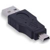REY Adattatore da USB maschio a Mini USB maschio