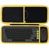 Lebakort Duro Viaggio Caso Custodia per Logitech POP ICON COMBO Kit Mouse e Tastiera Bluetooth (Grafite)