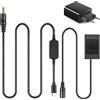 Raeisusp Cavo USB Type-C EH-5A EP-5C DC Coypler EN-EL20 ENEL20 Dummy Battery PD Adapter Kit per Nikon 1J1 1J2 1J3 1S1 1AW1 V3