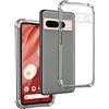 REY Cover in Gel TPU Anti-Shock per Google Pixel 7A, Morbido Silicone Custodie Protettivo Case, Anti-Scratch, Protettiva Sottile Back Cover