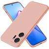 EASSGU Custodia per HONOR X7a (6.75 Inches), Cover Morbida in Silicone TPU - Polvere di sabbia
