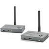 camgeet Trasmettitore e ricevitore HDMI wireless, kit di estensione HDMI portatile 328FT/100M, 4K@30Hz, 5,8GHz, HDMI Trasmetti video e audio wireless da laptop o fotocamere a TV, proiettori, per home theater