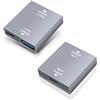 YACSEJAO USB C Splitter 2 in 1 Tipo C Femmina a USB 3.0 e USB C Femmina Adattatore di Ricarica Rapida Sincronizzazione Dati Super Velocità per Laptop PC Caricatore Power Bank, 2 PACK
