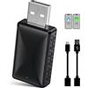 Aototeck 2 in1 Wireless Carplay e Adattatore per Android Auto, Adattatore Bluetooth per Auto
