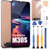 ARSSLY LCD Schermo per Samsung Galaxy M30 M305F / M30s M307F / M31 M315F LCD Display Touchscreen Digitazer Assembly Sostituzione con Kit di Attrezzi di Riparazione 6.4 (Nero)