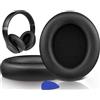 SOULWIT Cuscinetti Auricolari di Ricambio per Beats Studio Pro Wireless Noise Cancelling Cuffie, Cuscinetti Auricolari con Morbida Pelle Proteica, Schiuma di Isolamento Acustico