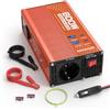Joemnwart Inverter 600W, Convertitore di Tensione a Onda Sinusoidale Modificata da 12V a 230V, Potenza di Picco 1200W, ideale per laptop, tablet, smartphone e altro