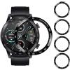 Acadeny [4 pezzi Pellicola salvaschermo compatibile con Honor Watch Magic 46 mm, antigraffio,tocco sensibile, senza bolle, applicazione facile,pellicola glassata,Copertura completa Con scala