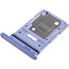 Generico Ricambio Compatibile con Samsung Galaxy A54 5G A546 A546B SM-A546B Carrello Vassoio Alloggio SUPPORTO adattatore SLOT PORTA CARD carrello per SCHEDA SIM + vano Memoria Micro Sd (Viola)