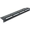 VIVOCH 1U 24 Porte Cat5E Non Schermato Wallmount o Rackmount Patch Panel UTP Ethernet Con Adattatore