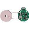 Bewinner Modulo Trasmettitore Wireless Qi - Bobina Singola, Distanza Trasmissione 2-8 mm, Alta_compatibilità_e_Efficienza di Ricarica, 5W Grande Potenza