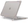 MOSISO Custodia Compatibile con Microsoft Surface Laptop Cover 13.8 Pollici 2024 Touchscreen 7a Edizione 2024 Modello di Rilascio 2036,Plastica Case Rigida Resistente con Staffa Piega,Cachi