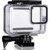 GUNGY Custodia Impermeabile Compatibile con GoPro Hero 9/10/11 Black Custodia Protettiva Subacquea 45M con Vite lunga e Base Montaggio