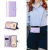 YANJIEER ESONG Cover Portafoglio per Honor 400 Smart/Honor X7D 5G con Cinturino,Custodia A Libro In PU Pelle Flip Cover,Caso Antiurto Case per Donna Con Slot Per Schede,Magnetica,Supporto Viola