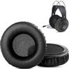 HTINDUSTRY Cuscino sostitutivo per padiglioni compatibile con Samson SR 850 SR850 SR-850 cuffie con pelle proteica più morbida/memory foam