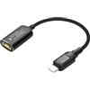 GINTOOYUN PD140W Porta Quadrata per Cavo di Ricarica USB-C con Display Porta Quadrata da Femmina a Maschio Tipo-C Cavo di Adattatore di Ricarica per Computer Portatili, Caricatori, ecc. (20,5 cm