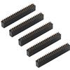 Hilitand 5PCS 2 * 20pins 2.54cm Femmina diritta PCB Header per