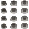 EMSea 6 Paia Di Auricolari In Silicone Manicotti Auricolari Di Ricambio In-ear Compatibile Con Jabra Elite 75t/ 65t/ Active/Sport Evolve Cuffie Wireless S M L