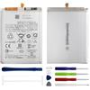 Duotipa Batteria di ricambio EB-BA166ABY 4860 mAh, compatibile con Samsung Galaxy A16 5G SM-A166B con kit di strumenti di riparazione