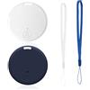Witfoam 2 Pezzi Localizzatore GPS Bluetooth 5.2 Intelligente per Chiavi, Portafogli, Animali e Valigie - Tracker Smart con Ricerca Bidirezionale, Batteria Sostituibile, Portata 15 m, Compatibile iOS/Android