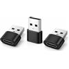 Novecia Tech Adattatore USB-C a USB-A OTG - Convertitore USB-C maschio a USB-A femmina - Ricarica e Dati - Compatibile con smartphone, tablet, PC, chiavetta USB, mouse