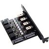 cablecc 4 Sistema di controllo del disco rigido Sistema di gestione di controllo intelligente HDD SSD Interruttore di alimentazione con staffa PCI