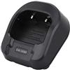 Diyeeni Caricatore da tavolo per Walkie Talkie Baofeng serie UV-5R, Caricatore Li-ion UV82 per UV-82 UV-82D Radio portatile UV-82HX UV-82HK UV-82plus(110-240V)
