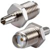Vecys 2PCS SMA Femmina a CRC9 Maschio Aadapter 2G 3G 4G Antenna Adattatore SMA Adattatore Compatibile con Antenna Router