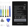ERYNK WIKO 3702 - Batteria di ricambio per WIKO View 3 Pro Lenny 1 & Lenny 2 & Lenny 3 Jerry con kit di attrezzi
