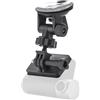 TILLMANER Supporto per telecamera da cruscotto, supporto a ventosa regolabile, compatibile con modelli 70mai A810/A800/A800S/A500/A500S/D02/D08/Pro, nero (staffa a ventosa per A500s/A510)