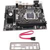 Goshyda Scheda Madre H310 LGA 1151, Scheda Madre Professionale H310 LGA 1151 Chip USB 3.0 Ad Alta velocità per Computer Desktop