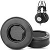 HTINDUSTRY K240 Cuscinetti auricolari di ricambio per AKG K72/ K52/ K92/ K240 Cuffie Cuscinetti per cuffie con Pelle proteica e memory foam