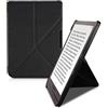 kwmobile Custodia Pieghevole Compatibile con Pocketbook InkPad 3/3 Pro/Color/Vivlio InkPad 3 Cover - Cover Magnetica Pelle PU eReader con Stand - nero
