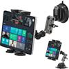 Asaiy Supporto Tablet Auto, Regolabile a 360° Supporto per iPad Girevole, Stabile e Lavabile, Ventosa in TPU, Per Parete, Auto, Compatibile Con iPad Pro, iPhone, Tablet e telefoni da 4,7-12,9"