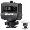 VILTROX Supporto per Monitor Della Fotocamera con Slitta Fredda, Girevole a 360° e inclinabile a 180° regolabile, Vite da 1/4 per monitor da campo da 5 e 7 Compatibile con LED, flash e luce